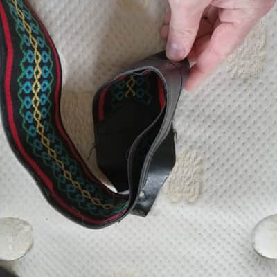 Ace Vintage wide woven strap ~1980's image 7