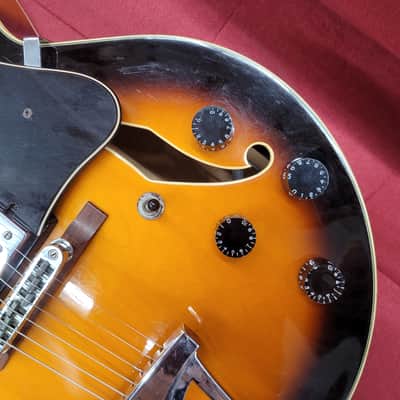 Ibanez AF75-BS Artcore - Present - Brown Sunburst image 3