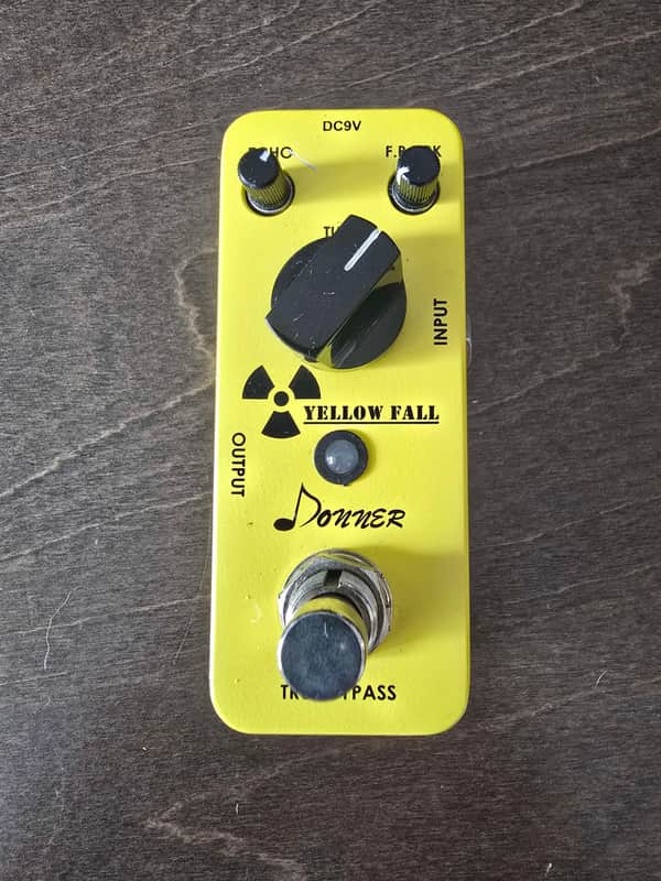 Donner Yellow Fall Analog Delay 2010s - Yellow image 1