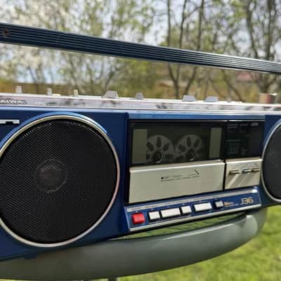 AIWA CS-G36 Rare Vintage Cassette Boombox Getto blaster Warranty Japan image 23