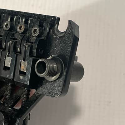 2000's Electric Guitar Black Licensed Floyd Rose Double Locking Tremolo Guitar Bridge image 12