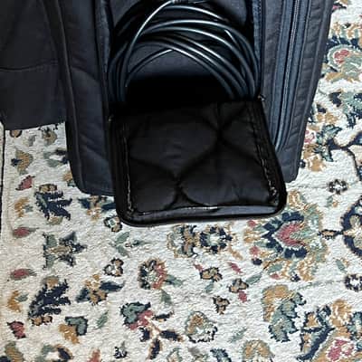 Studio Slips Gig Bag for Mesa Boogie Triple Crown TC-50 Combo OR Badlander 50 Combo Amp - Black - with pockets for nano+ pedalboards, amp footswitch, cables and more! image 5