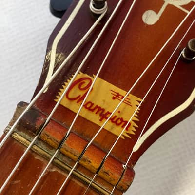 Gallotone Champion 1959 Sunburst John Lennons First Guitar image 9