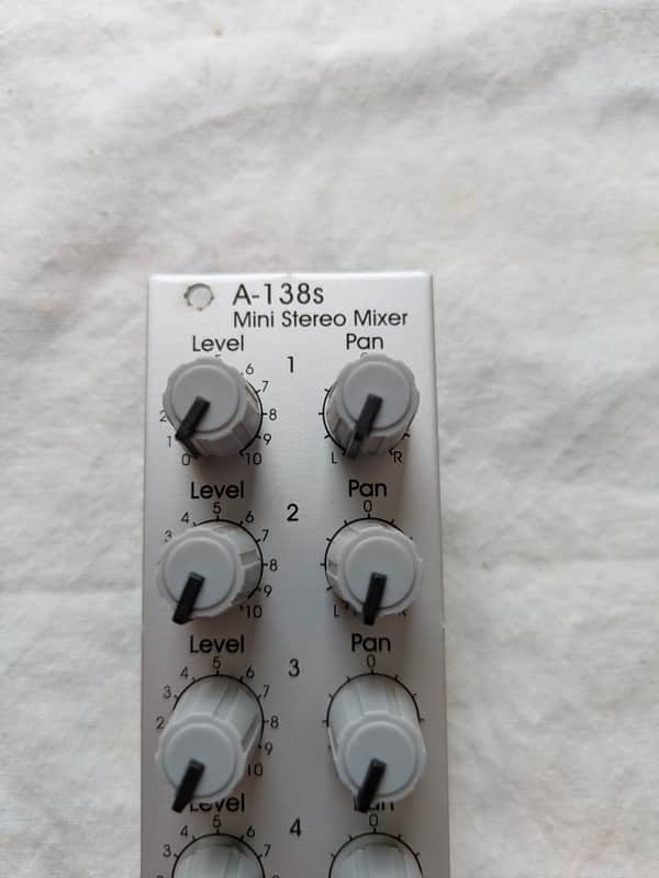 Doepfer A-138s Mini Stereo Mixer 2017s - Silver image 1