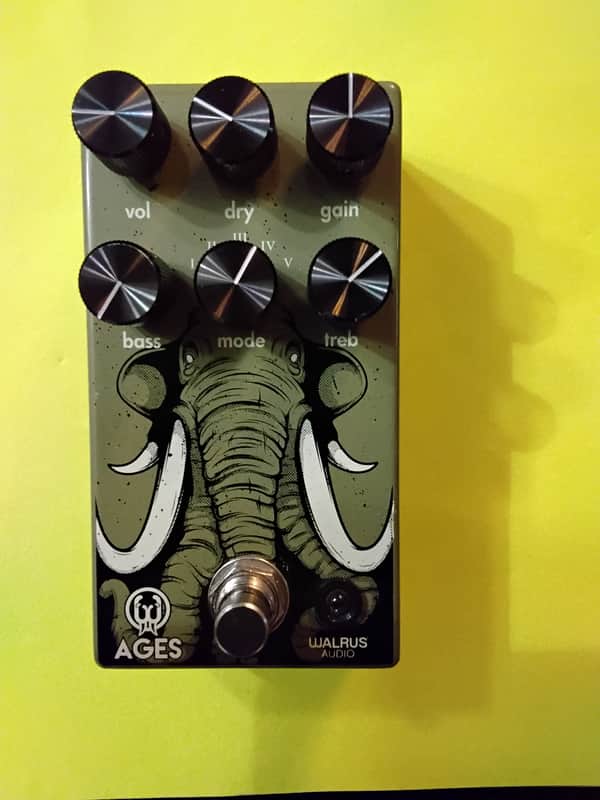 Walrus Audio Ages Five-State Overdrive 2020 - Present - Olive Green image 1