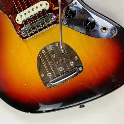 1963 Fender Jaguar Sunburst w Original Case | Pre-CBS Offset CLEAN Vintage Guitar image 23