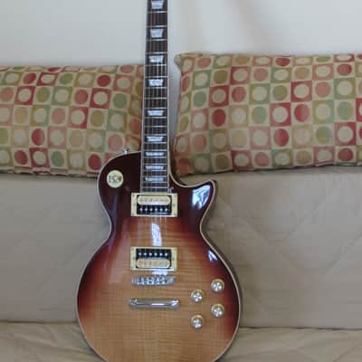 Firefly FFLP, Red Fade Color, 2019, Upgraded Alnico II Zebra Pickups image 7