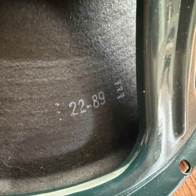 Jensen P12N No Bell Vintage Alnico 12" 50-Watt 16ohm Guitar Speaker 2010s - Green image 3