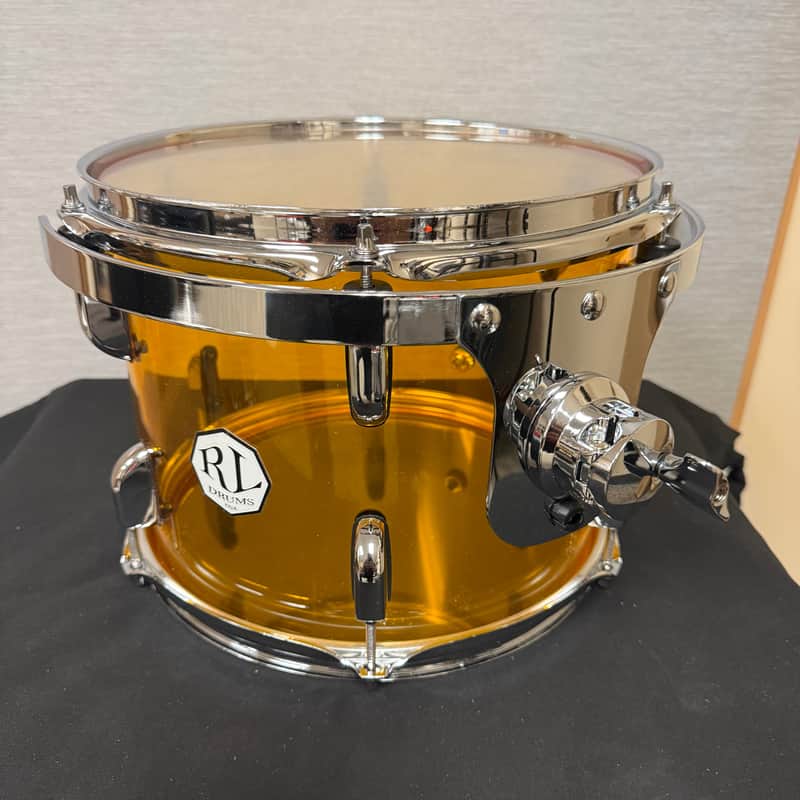 Amber Seamless Acrylic 12"x9" - Tom Drum - JB-A12-9TT image 1