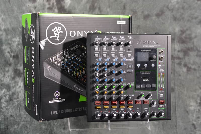 Mackie Onyx 8 Mixer Interface w Original Box & FAST Same Day Shipping image 1