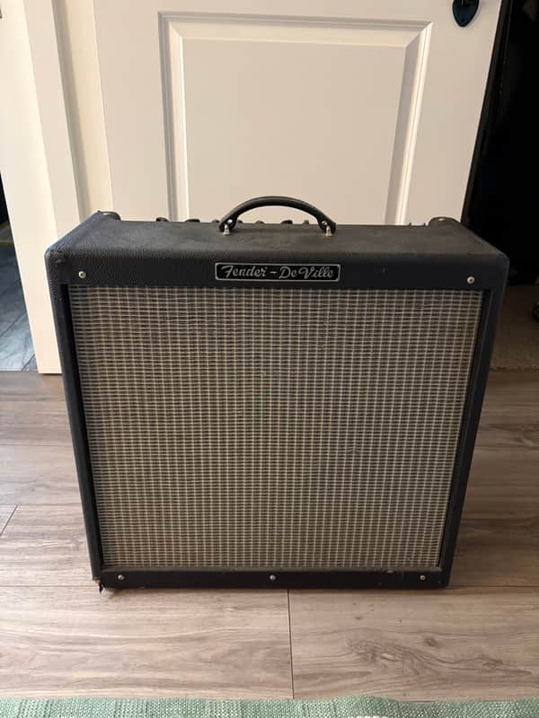 Fender Hot Rod DeVille 410 III 3-Channel 60-Watt 4x10" Guitar Combo 2010 - 2017 - Black image 1