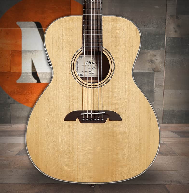 Alvarez Artist Folk/OM Guitar Acoustic Electric (AF70E) image 1