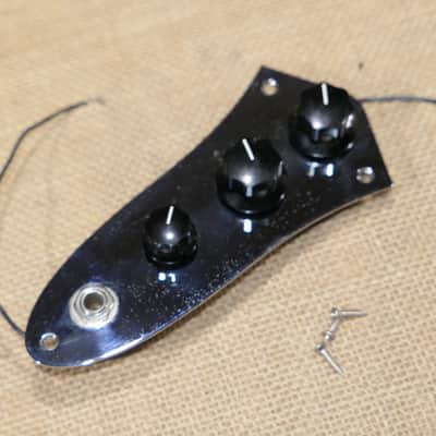 Contrlol Plate Loaded Chrome, Genuine 2020 Fender Player Jazz Bass 5 string - Same Day Shipping #DP02 image 1