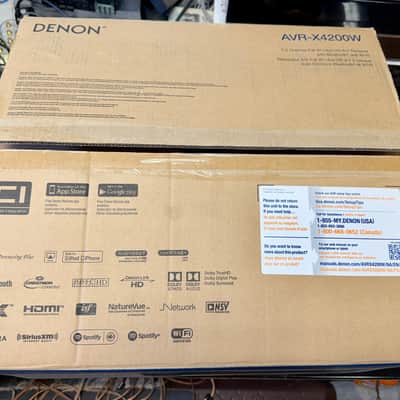 Denon IN-Command AVR-X4200W 7.2 Ch 235W 4K BT WiFi Receiver w/ Accessories; Tested SEE VIDEOS image 24