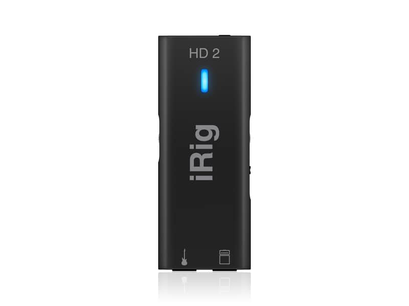 IK Multimedia iRig HD 2 Mobile USB Guitar Interface 2010s - Black image 1