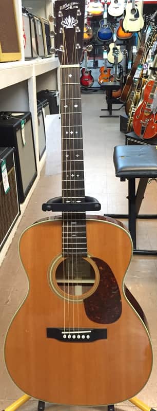 Used Recording King RO-26 000 Size Acoustic Guitar All Solid Wood