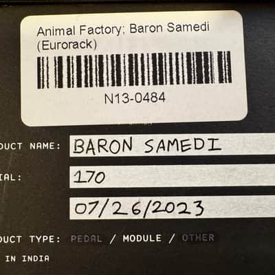 Animal Factory Amplification Baron Samedi Eurorack image 4