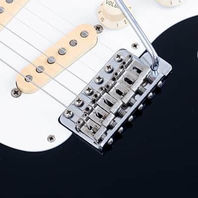 1988 Fender Stratocaster ‘57 Vintage Reissue ST57-55 Black w/ Hangtag, Japan MIJ Fujigen image 8