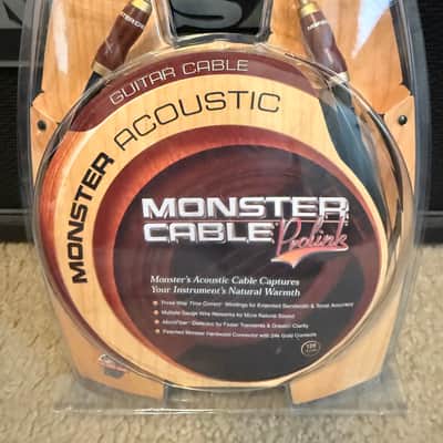 Monster, Cable Monster Cable Acoustic Guitar 12’ 2025 - Wood Ends image 2