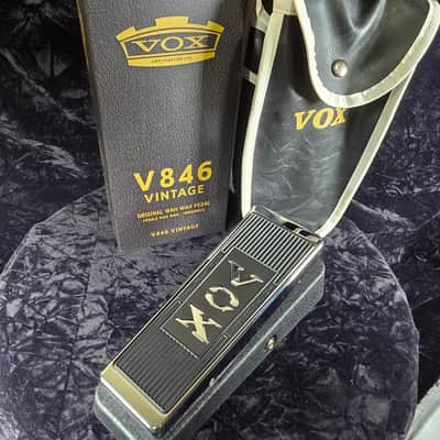 Vox V846 Vintage Wah Pedal Black / Chrome