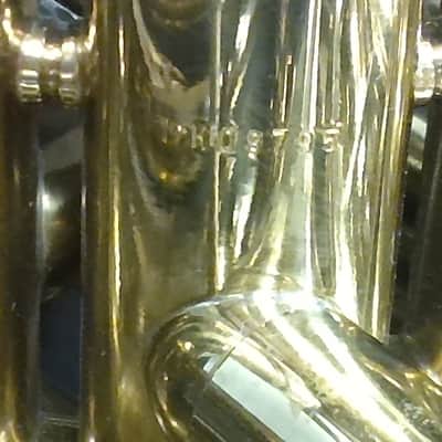 Sterling Concert Model 3/4 Tuba EEb serial K08795 - Lacquer image 4