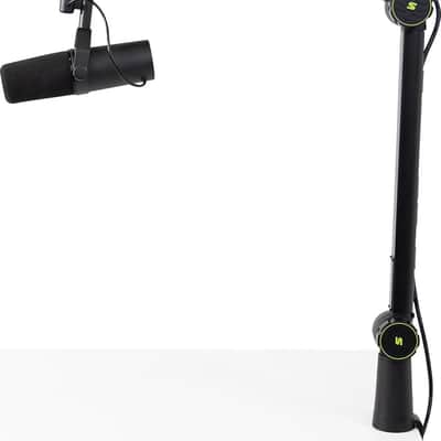 Shure by Gator SH-BROADCAST1 Shure Deluxe Articulating Desktop Microphone Boom Stand image 7