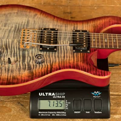 PRS SE Custom | Custom 24 - Charcoal Cherry Burst image 8