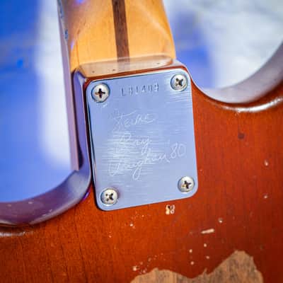 Fender Custom Shop Stevie Ray Vaughan Lenny Tribute Stratocaster (SRV) Natural 2007 image 6