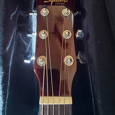 Squier 093-0315-021 Acoustic Guitar with Case 2000’s Lacquered image 3