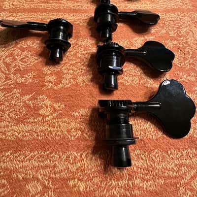 Ernie Ball Music Man Lightweight Clover Tuning Keys 2026 - Black (B, E, A, D, G) image 3