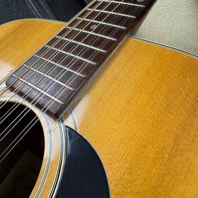 Pro Martin D-2812 Style Dreadnought Model D220 Made in Japan - 1970's image 23