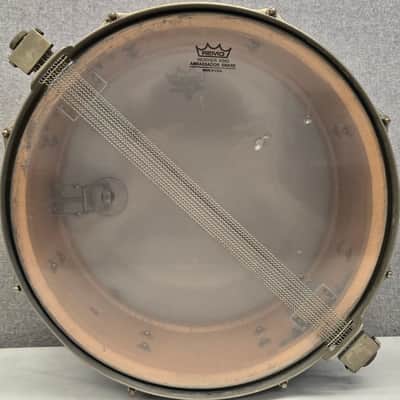 Vintage Leedy Broadway Parallel 6.5 x 14" Snare Drum Duco Finish Original VG image 14