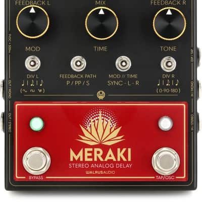 Walrus Audio Meraki Analog Stereo Delay Pedal image 2