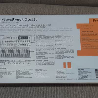 Arturia MicroFreak Stellar 25-Key Algorithmic Synthesizer 2023 - Present - Black image 2