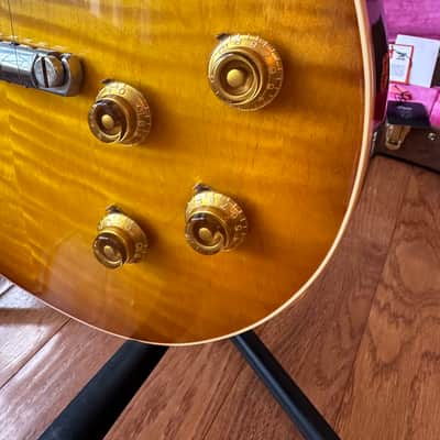 2020 Gibson Custom Shop ‘59 Reissue R9 CME Carmelita Neck - Slow Iced Tea Fade image 6