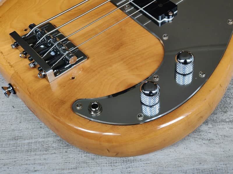 1978 Aria Pro II PB-400 Primary Precision Bass (Natural) | Reverb
