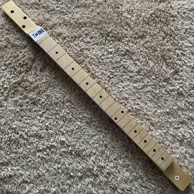 3 String Cigar Box Guitar Maple Neck, 22 Frets Fingerboard image 1