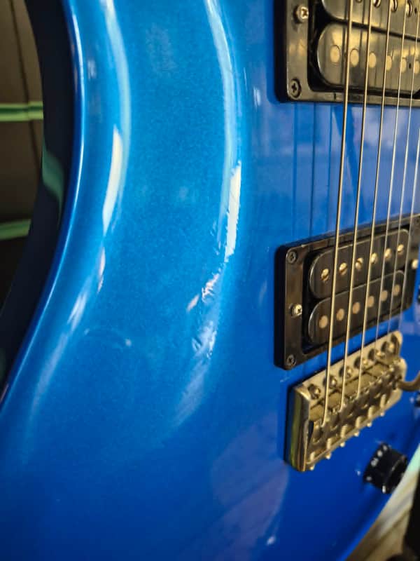 PRS CE 24 Chrome Blue 2006 Electric Guitar | Reverb
