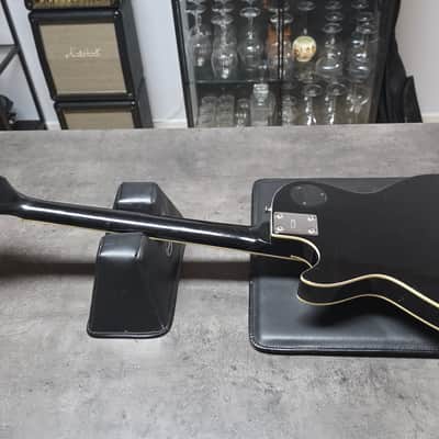 Satellite Les Paul Standard 1970's Black Beauty Vintage 70s Singlecut LP Electric Guitar Heavy Relic Aged Road Worn MIJ Japan Pro MJ Japanese with Gibson Open Book headstock image 16