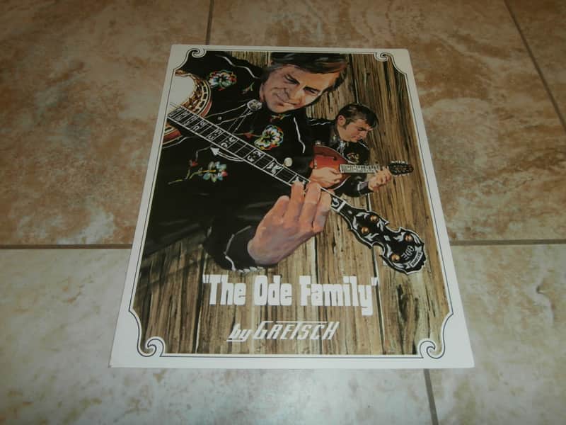 Vintage 1975 Gretsch Ode Banjo and Mandolin Catalog! Rare, Original Paperwork! Case Candy! image 1