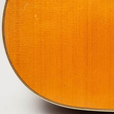 Martin D-28 1937 Vintage Acoustic Guitar – Natural Finish, Pre-War Model image 12