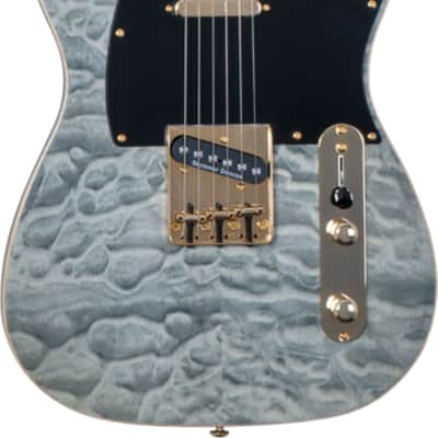 Michael Kelly Mod Shop 50 Duncan Electric Guitar, Maple Fingerboard, Black Wash image 1