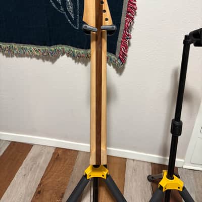 NECK ONLY Custom Replica Guitar Pyramid Maple Neck 7 string UV777GR Steve Vai Ibanez UV Universe type image 13