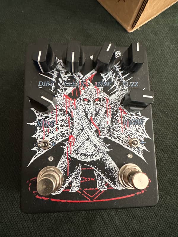 Abominable Electronics Deluxe Hail Satan Distortion/Fuzz 2010s - Graphic image 1