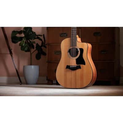 Taylor 150ce Bajo Quinto Layered Sapele 10-String Acoustic-Electric Guitar image 13