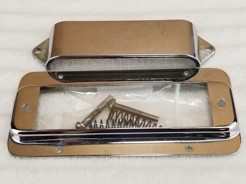 1970s Rickenbacker 4001 Bridge Pickup Ring & Cover - Complete With Screws image 1