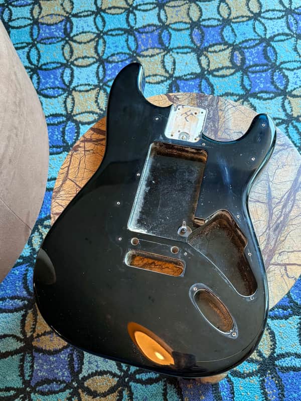 Fender Am Std Strat Body 1989 - black image 1