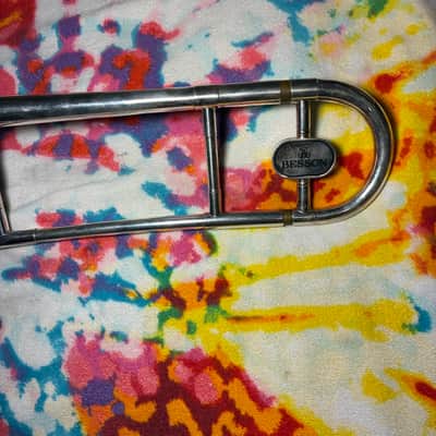 Besson London 600 Tenor Trombone w/ Benge 6½AL + Case image 8