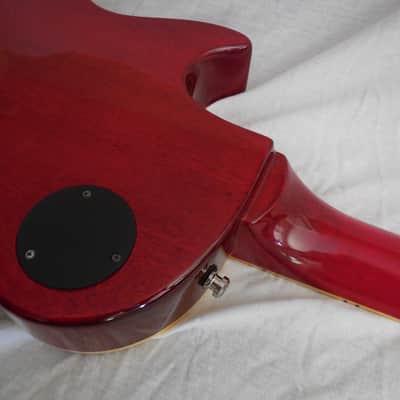 Epiphone Les Paul Classic Quilt Top 1999 Trans Red, HSC image 10