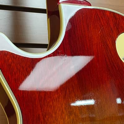 Burny RLC-75AF Ace Frehley in Cherry Sunburst 1996 w/Case MIJ image 9